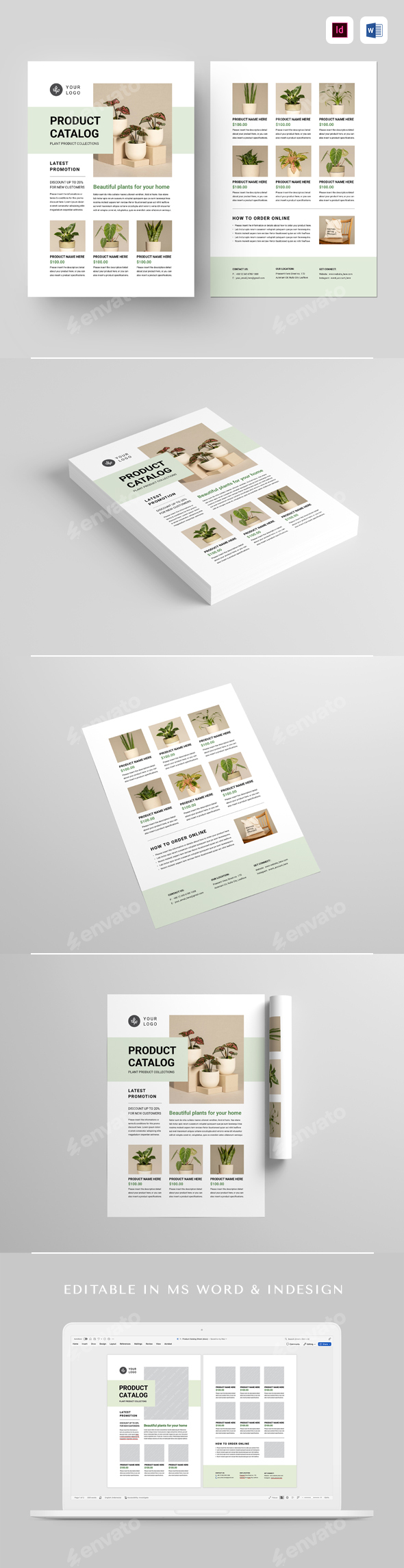 Product Catalog Sheet, Print Templates GraphicRiver